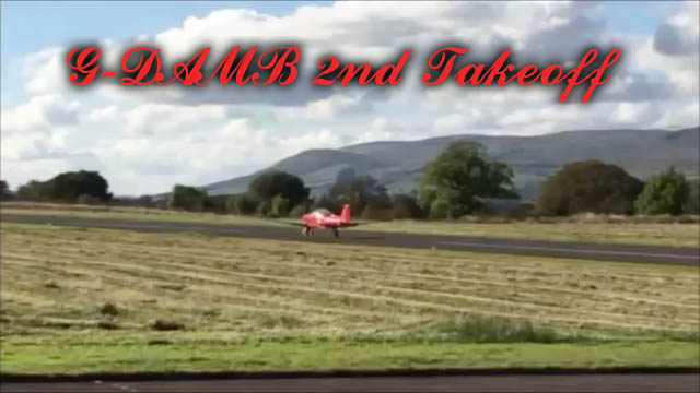 G-DAMB 2nd Takeoff